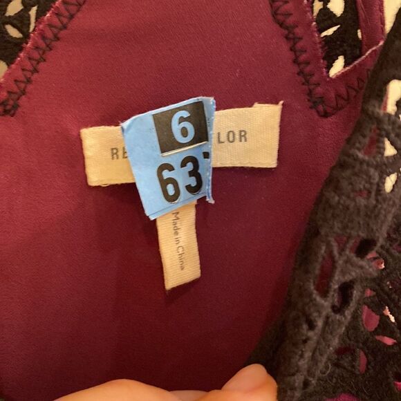 Rebecca Taylor Bellflower Print Slip Dress size 4 - Picture 4 of 8